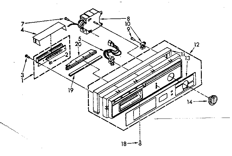 Control panel parts