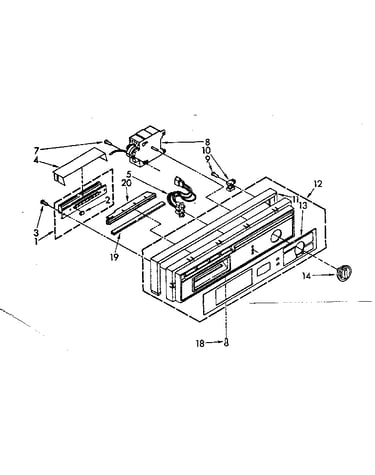 Control panel parts