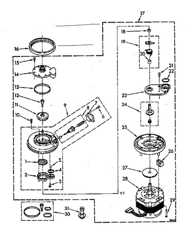 Pump and motor parts