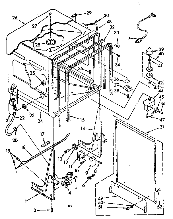 Tub parts