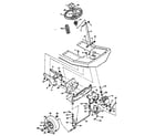 Craftsman 502254150 steering system diagram