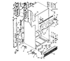 Kenmore 1068680660 cabinet parts diagram