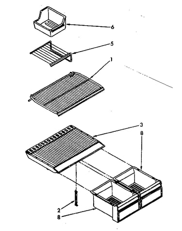 Shelf parts