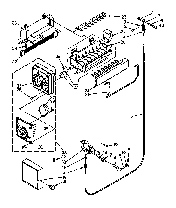 Icemaker parts