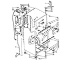 Kenmore 1068768865 cabinet parts diagram