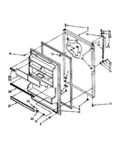 Refrigerator door parts