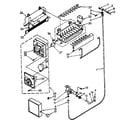 Kenmore 1068768845 icemaker parts diagram