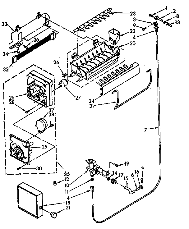 Icemaker parts
