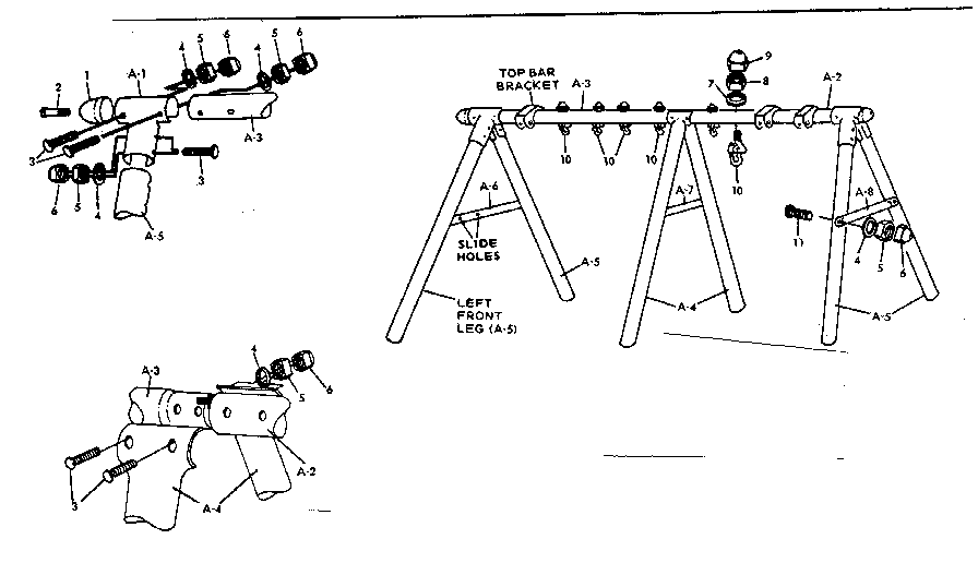 A-frame assembly
