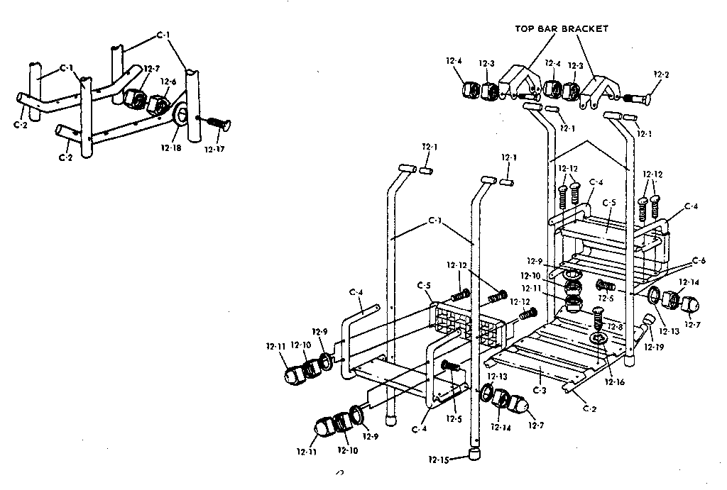 Lawn swing assembly