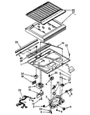 Compartment separator parts