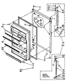 Refrigerator door parts