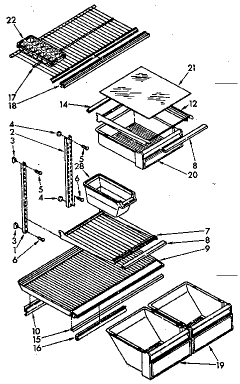 Shelf parts