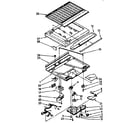 Kenmore 1068664343 compartment separator parts diagram
