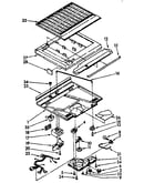Compartment separator parts