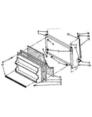 Freezer door parts