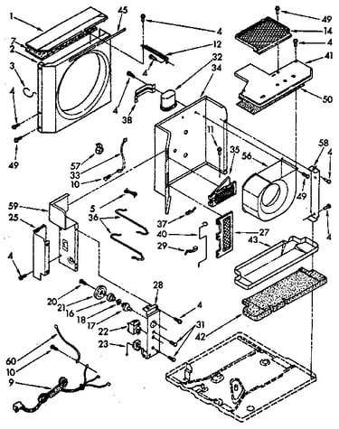 Air flow and control parts