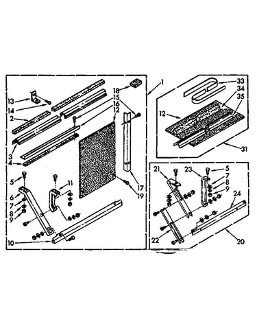 Accessory kit parts