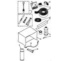 Kenmore 1068752191 optional parts diagram