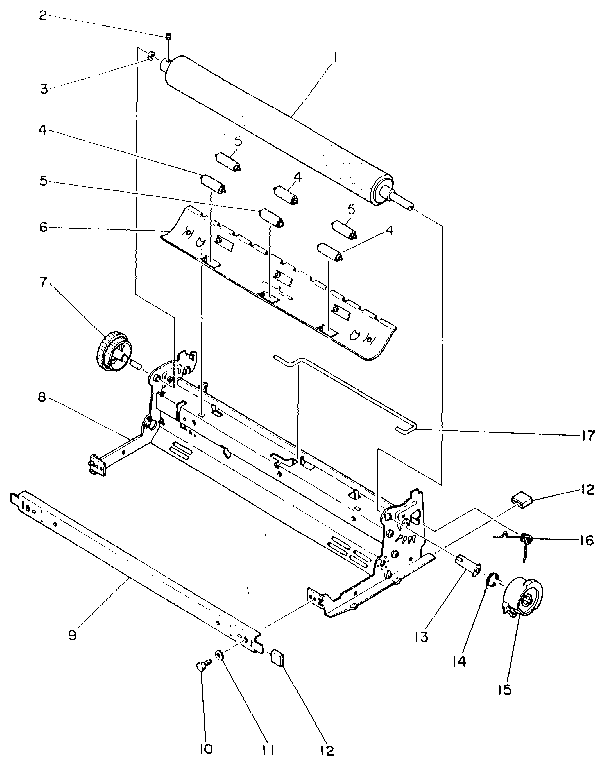 Chassis & paper feed