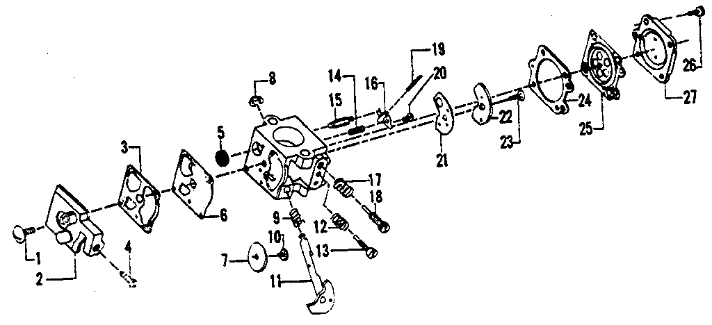 Carburetor no. 35183