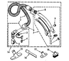 Kenmore 1162639082 attachment parts diagram