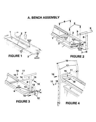 Bench assembly