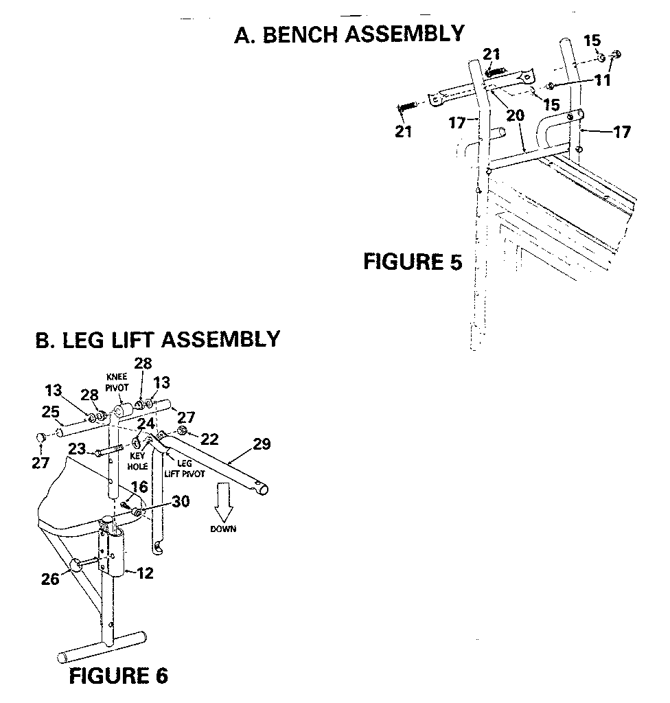 Bench assembly