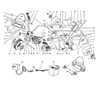 Power Wheels PP-990A lil' rosie pp5180 & 5180 diagram
