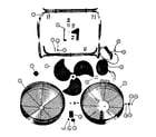 Kenmore 34-9018 replacement parts diagram