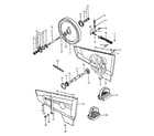 MCA Sports 7000 flywheel  and crank assembly diagram