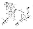 MCA Sports FY-95 flywheel assembly diagram