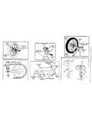Wheel and crank assembly