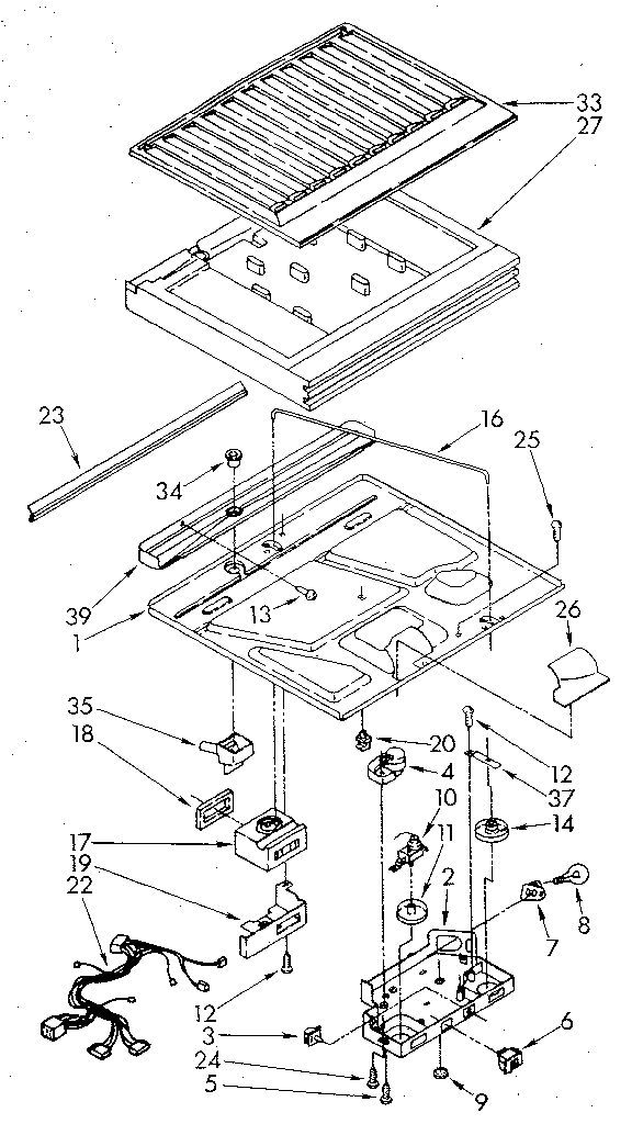 Compartment separator