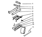 Kenmore 42495071 functional replacement parts diagram