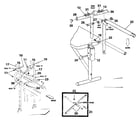 DP 11-0253A barbell support assembly diagram