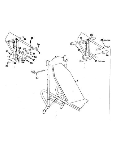 Incline bench