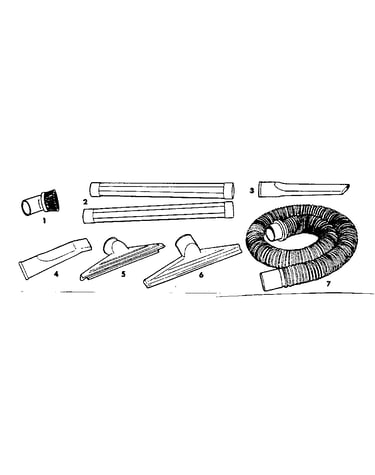 2-1/2" diameter plastic accessories