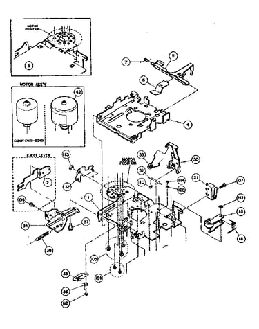 Main chassis semi-assembly