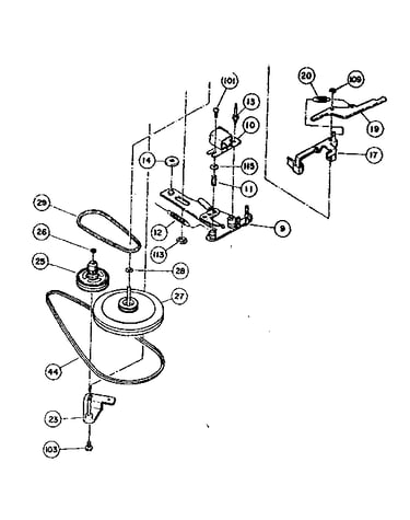 Flywheel capstan assembly