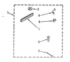 Kenmore 11082694500 miscellaneous parts diagram