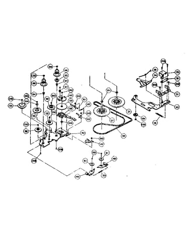 Flywheel capstan assembly