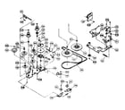 Sears 530500780 flywheel capstan assembly diagram