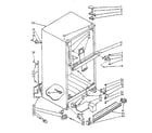 Kenmore 1068730973 cabinet parts diagram