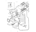 Kenmore 1068730973 icemaker parts diagram