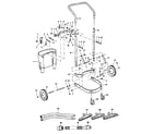 Craftsman 113179850 cart assembly and accessories diagram