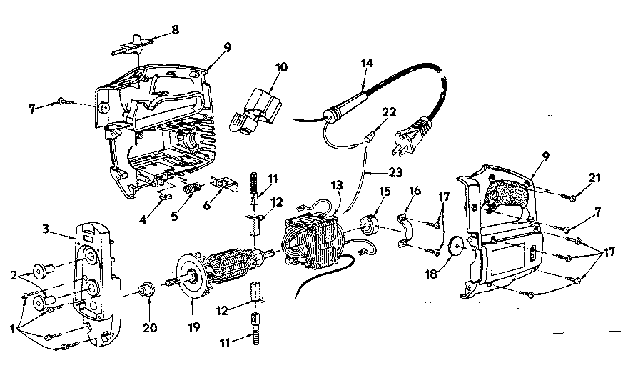 FIELD AND ARMATURE ASSEMBLY