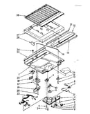 Compartment separator and control parts
