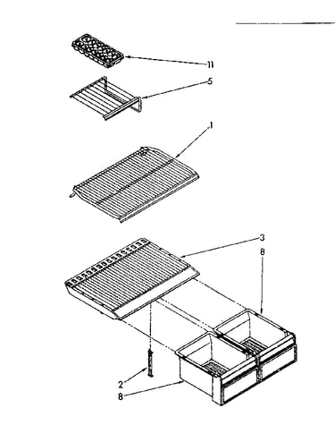 Shelf parts