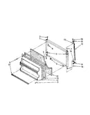 Freezer door parts